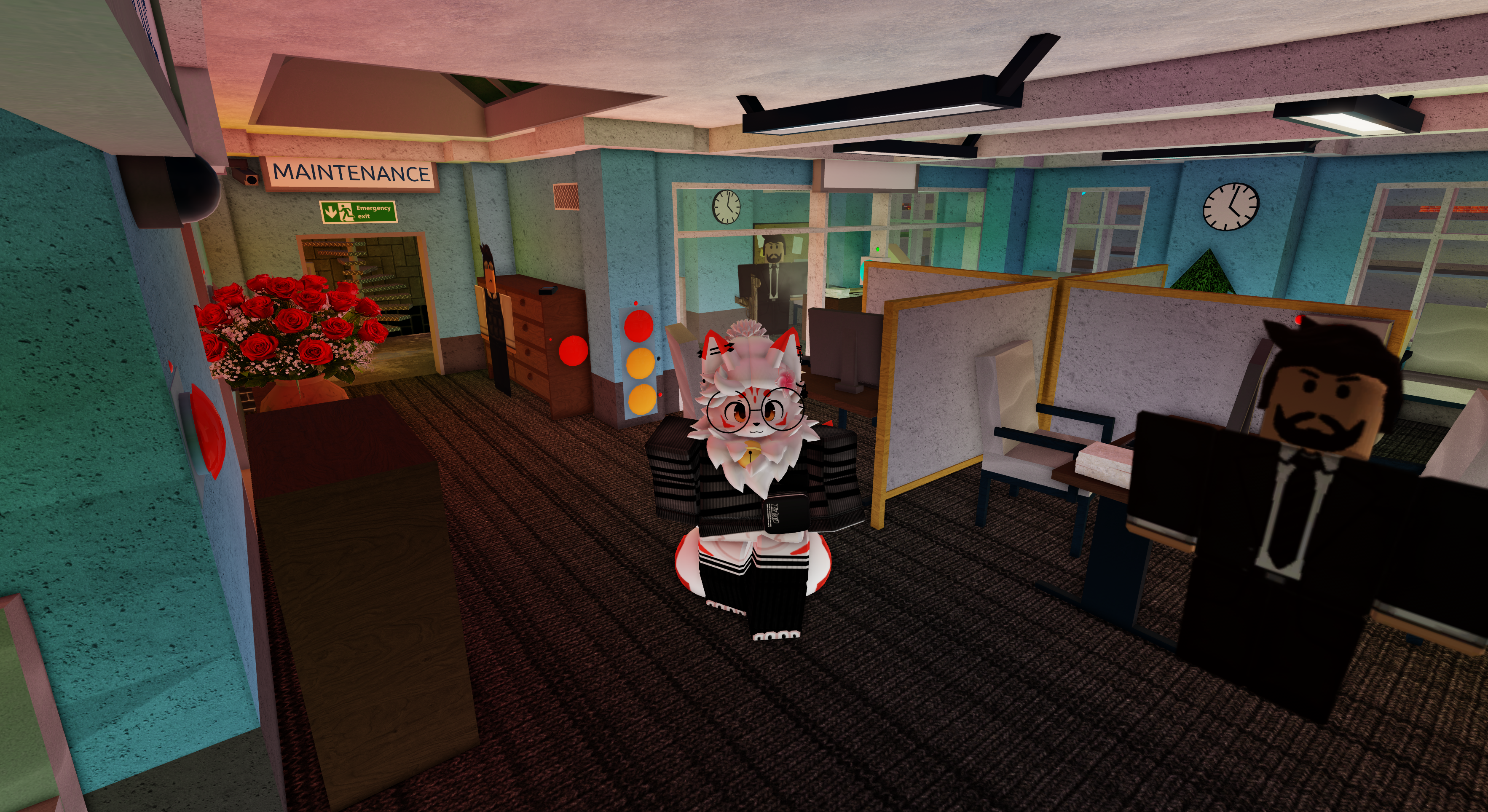 Interior of a bank in tpt
